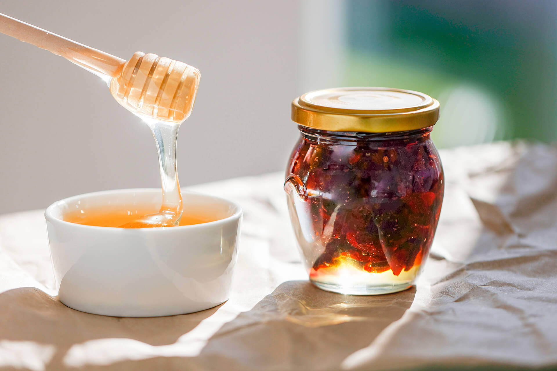 Aszalt áfonyás akácméz