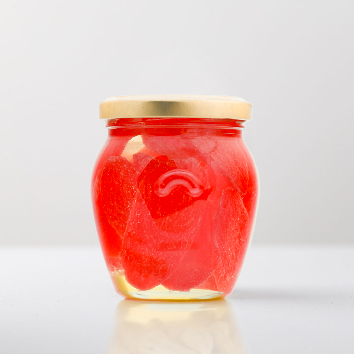 Aszalt epres - ananászos akácméz - 212ml